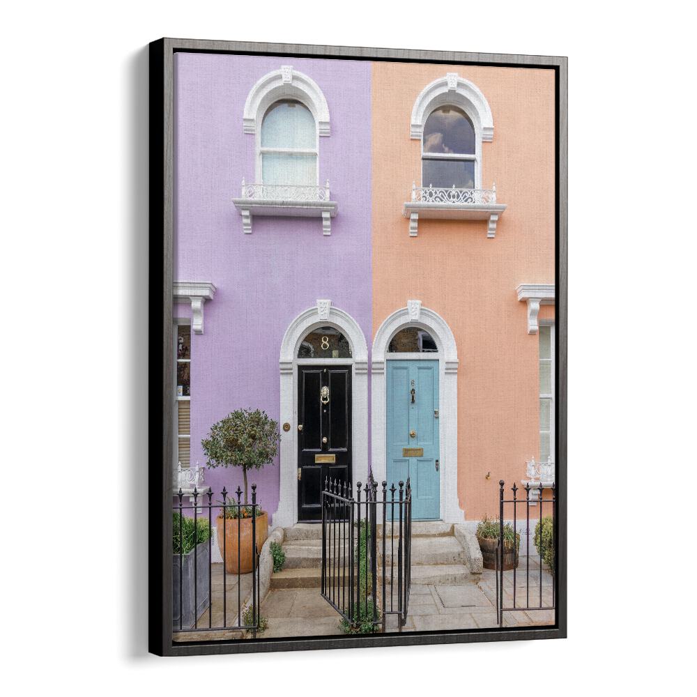 TWIN DOORS OF LONDON , STREET PHOTOGRAPHY ART PRINTS