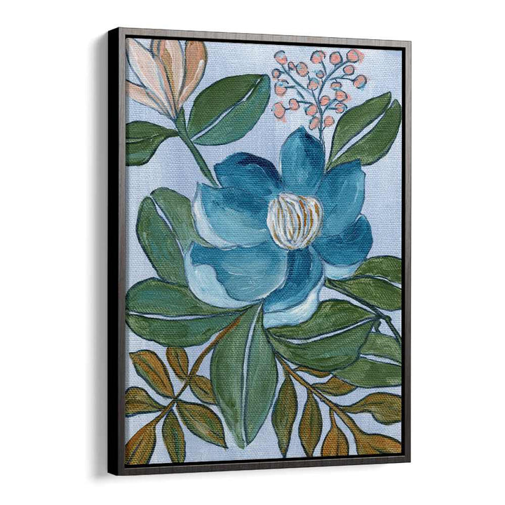 BLUE BLOSSOM , FLORAL FLOWER PAINTINGS