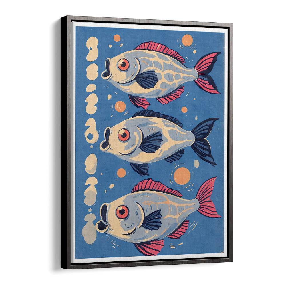 Vibrant artwork from the OCEANIC LIFE - FISHES II, BEACH PAINTINGS collection showcasing colorful fish.