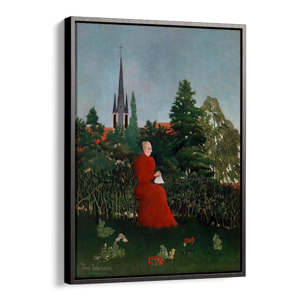 WOMAN IN A LANDSCAPE (1893–1896) , VINTAGE PAINTINGS