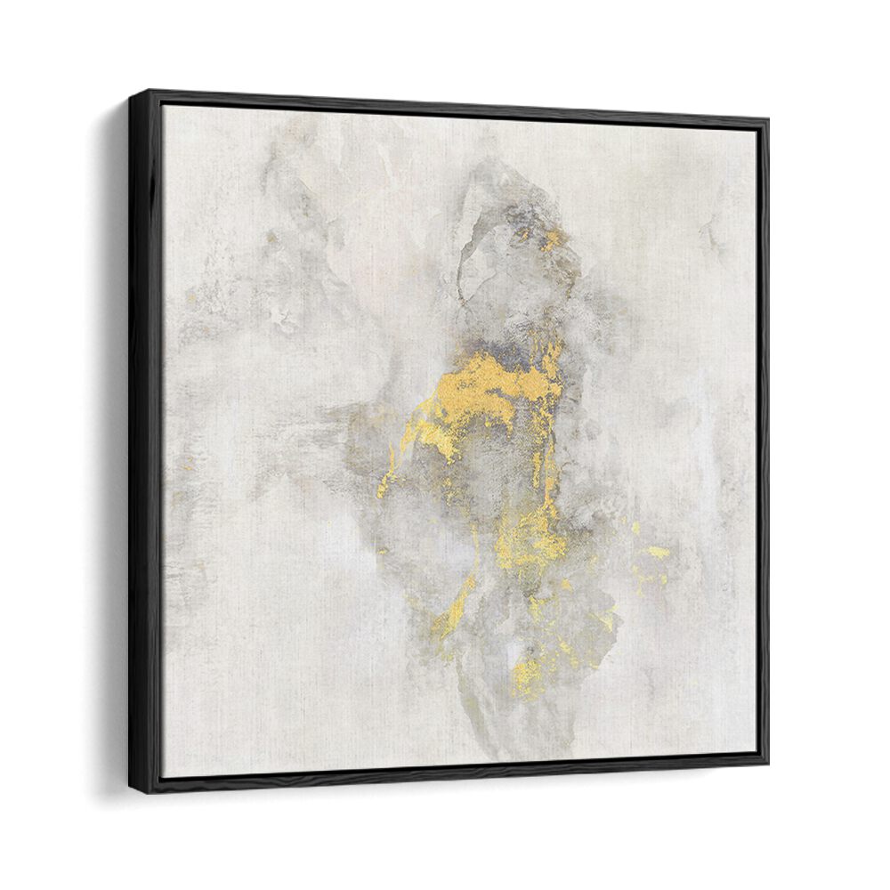 Stunning YOSEMITE FALLS I, ABSTRACT PAINTINGS featuring soft colors and gold accents, perfect for modern decor.