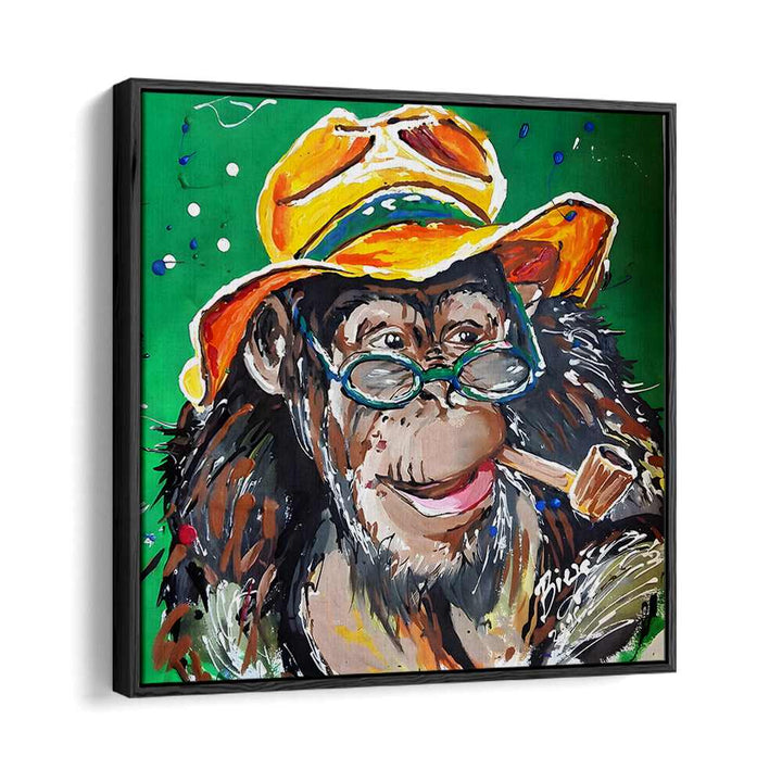 YELLOW HAT, ANIMAL PAINTINGS