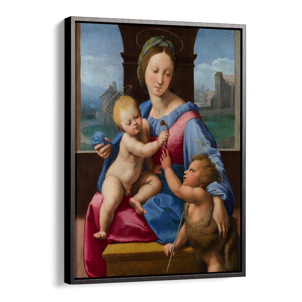 THE GARVAGH MADONNA (1509–1510) BY RAPHAEL RAFFAELLO , VINTAGE PAINTINGS