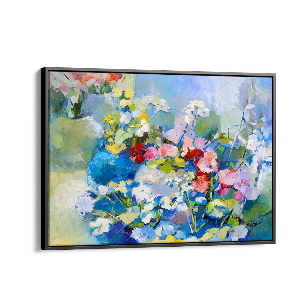 Vibrant WILDFLOWERS, ABSTRACT PAINTINGS bring the beauty of spring into your home decor with enchanting colors.