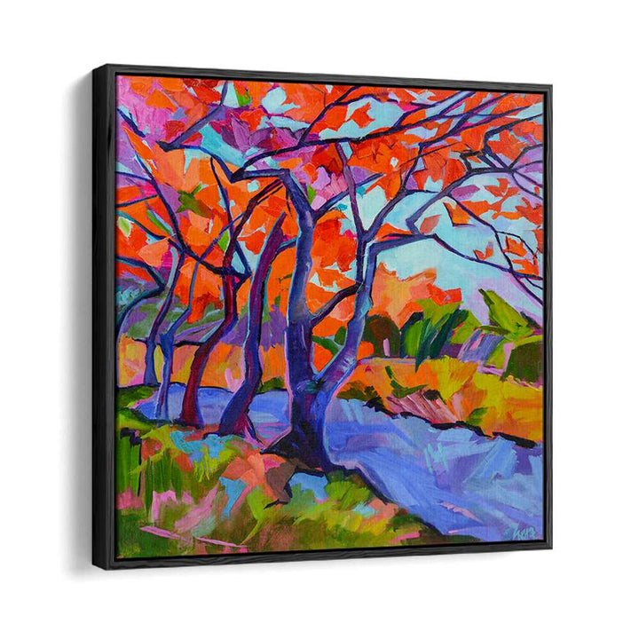 RED TREES , LANDSCAPE PAINTINGS