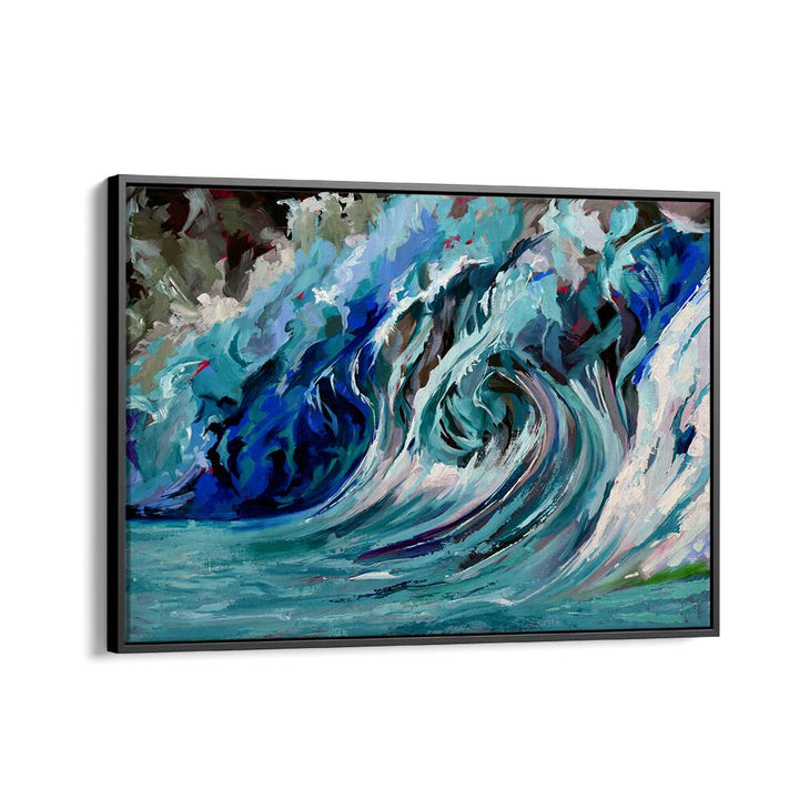 BLUE WAVE , BEACH PAINTINGS