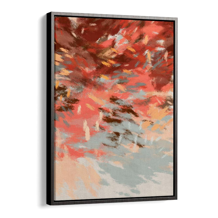 Vibrant hues and intricate patterns define AUTUMN SHADOWS III, ABSTRACT PAINTINGS, capturing fall's beauty perfectly.