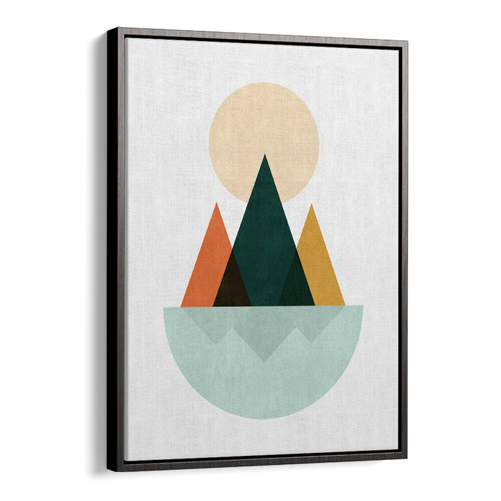 GEOMETRIC LANDSCAPE , ABSTRACT PAINTINGS , ABSTRACT ART PRINTS