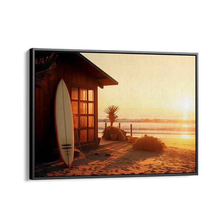 Relax at home with the PACIFIC SUNSET, BEACH PAINTINGS, showcasing serene tropical vibes and stunning sunset colors.