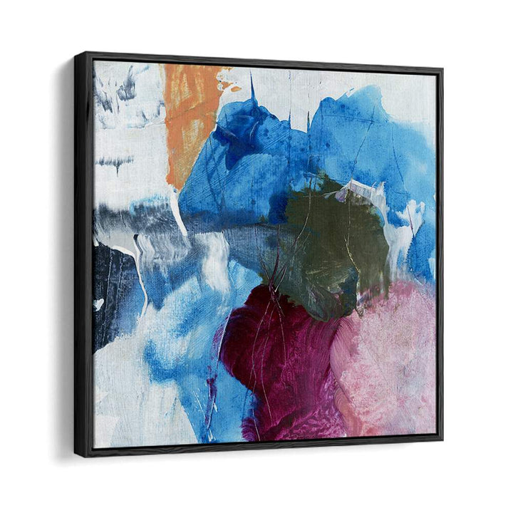 Vibrant colors blend in the ALLA PRIMA XVII I, ABSTRACT PAINTINGS, showcasing creativity for art lovers.