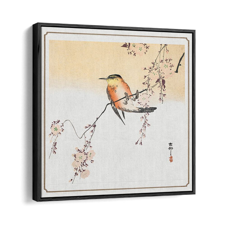 SONGBIRD AND BLOSSOMING CHERRY (CA. 1900), JAPANESE PAINTINGS , JAPANESE ART PRINTS