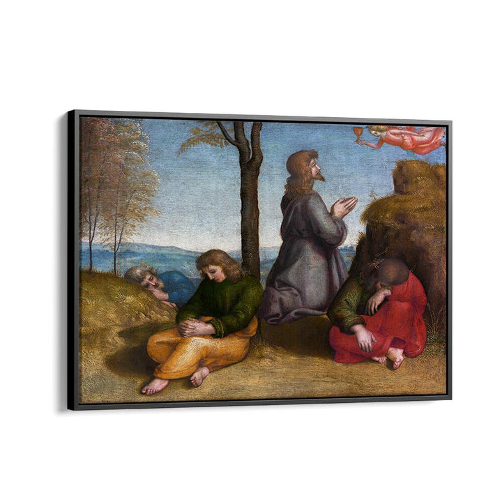 THE AGONY IN THE GARDEN (1504) BY RAPHAEL RAFFAELLO , VINTAGE PAINTINGS