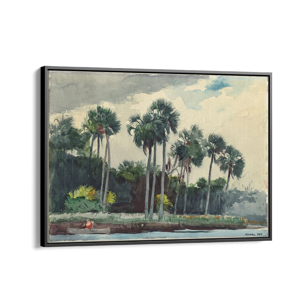 RED SHIRT, HOMOSASSA, FLORIDA (1904) ,  VINTAGE PAINTINGS