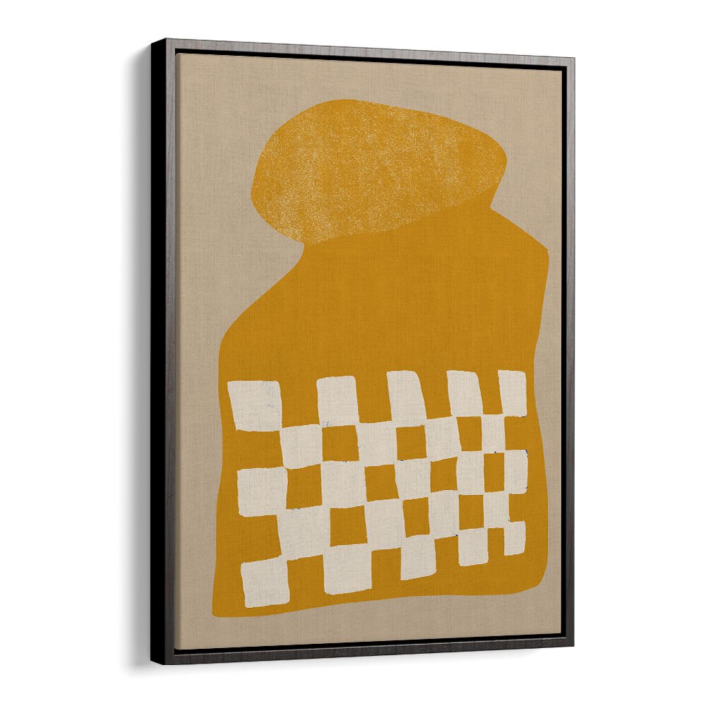 Bright abstract artwork featuring bold shapes, part of the MODERN SHAPES III, ABSTRACT PAINTINGS collection.