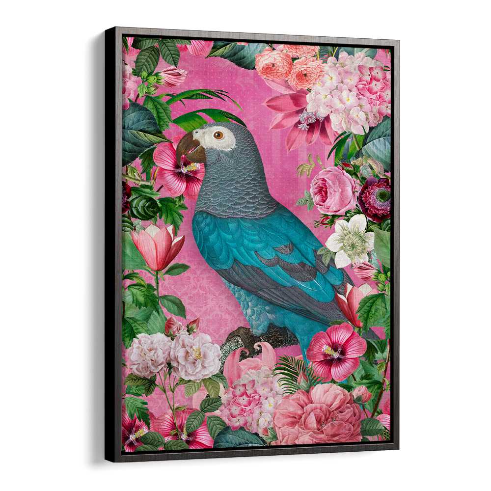 THE PARROTS PARADISE GARDEN BY ANDREA HAASE , WILDLIFE POSTERS, WILDLIFE PAINTINGS