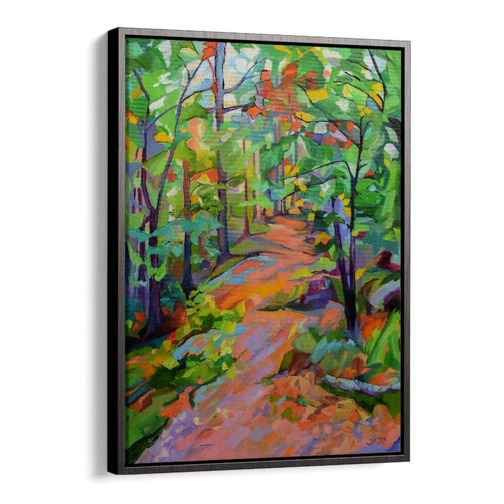 FOREST WALK , LANDSCAPE PAINTINGS