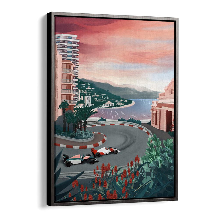 MONACO CIRCUIT BY GOED BLAUW, LANDSCAPE ART PRINTS