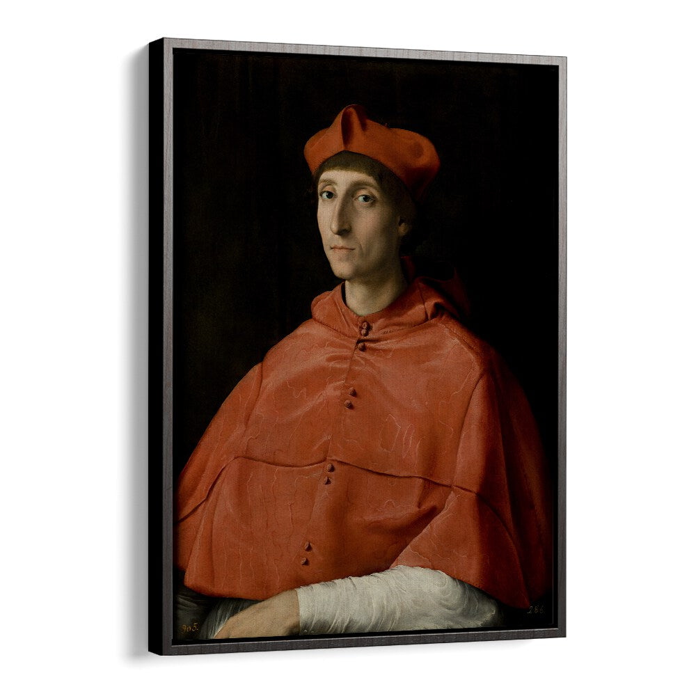 PORTRAIT OF A CARDINAL (1510–1511) BY RAPHAEL RAFFAELLO , VINTAGE PAINTINGS