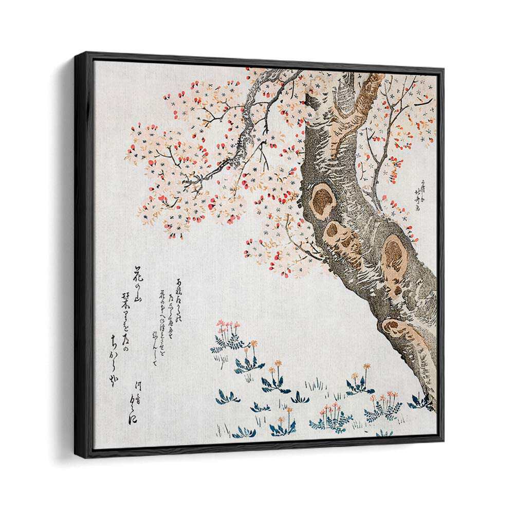 CHERRY TREE (1760–1849) BY KATSUSHIKA HOKUSAI, JAPANESE PAINTINGS