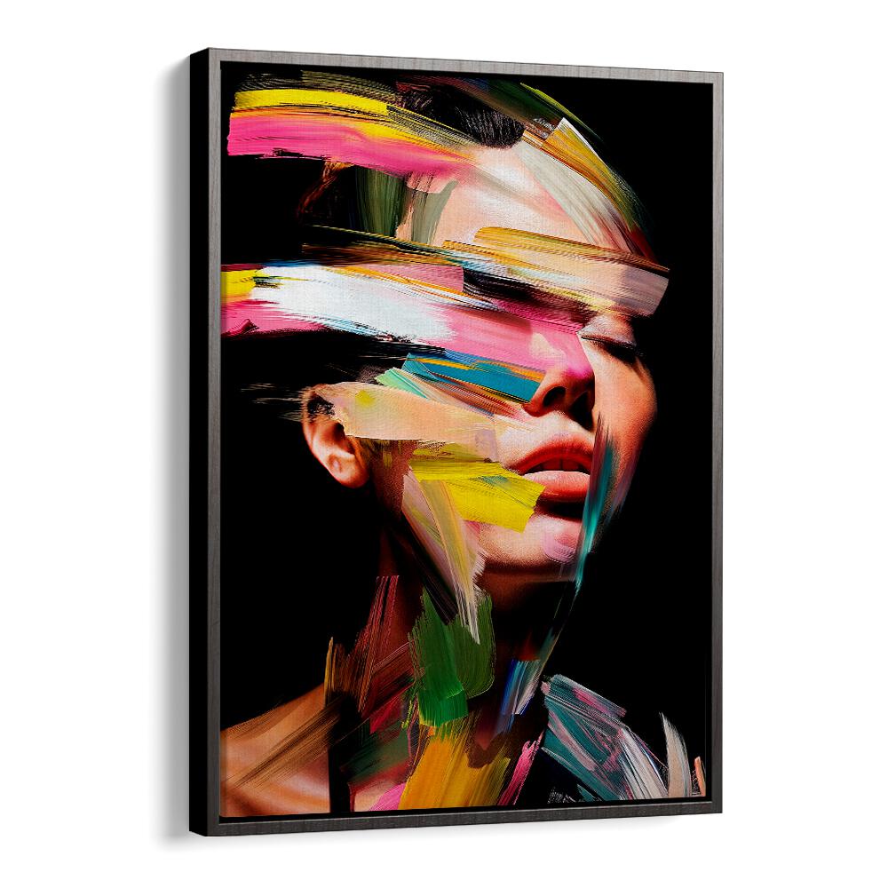 FACELESS VIII , ABSTRACT PAINTINGS