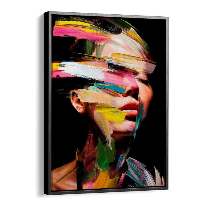 FACELESS VIII , ABSTRACT PAINTINGS