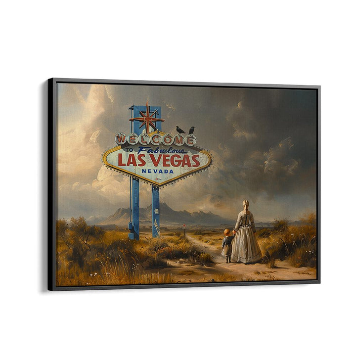 LOST IN VEGAS BY DIKHOTOMY , ALTERED ART PRINTS