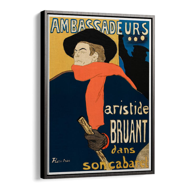 AMBASSADEURS ARISTIDE BRUANT DANS SON CABARET (1892), VINTAGE PAINTINGS