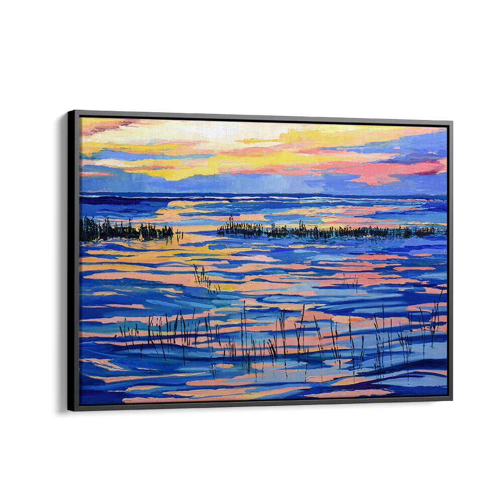 SUNSET COLORS , LANDSCAPE PAINTINGS