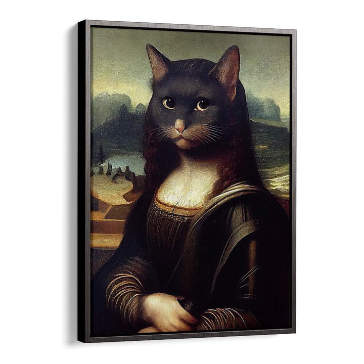 MEOWLISA BY DIKHOTOMY , ALTERED ART PRINTS