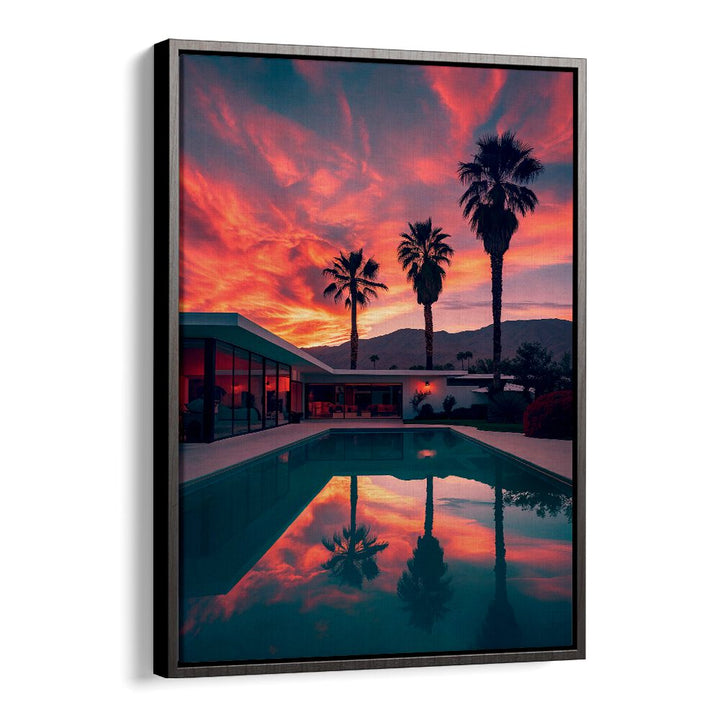 Explore the stunning FALLING OF THE NIGHT, BEACH PAINTINGS, capturing twilight's beauty by Philippe Hugonnard.