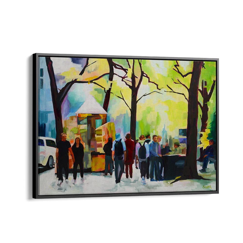 SUNDAY IN NEW YORK , LANDSCAPE PAINTINGS