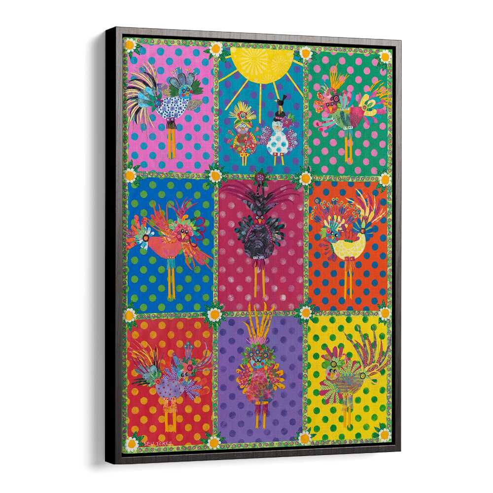 Colorful BIRDS, KIDS ROOM PAINTINGS brighten up any child's room, sparking imagination and joy in decor.