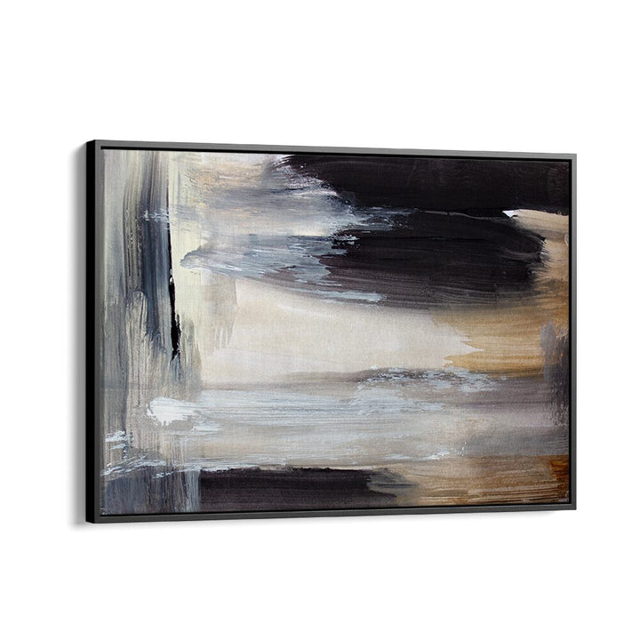 CALICO, ABSTRACT PAINTINGS showcase fluid brushstrokes in soft tones, perfect for modern decor.