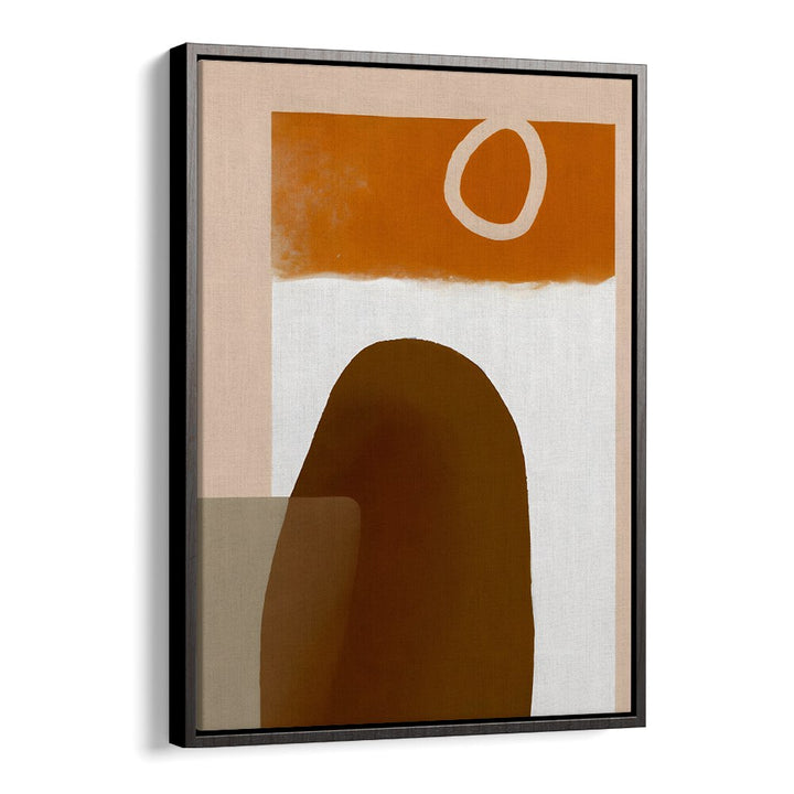 PETRA , ABSTRACT PAINTINGS featuring warm earthy tones and bold shapes, enhancing modern interiors with artistic flair.