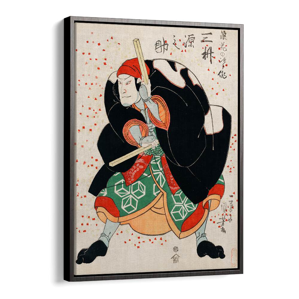 MIMASU GENNOSUKE NO NAMIWA NO JIROSAKU BY UTAGAWA KUNIYOSHI (1753-1806) , JAPANESE PAINTINGS