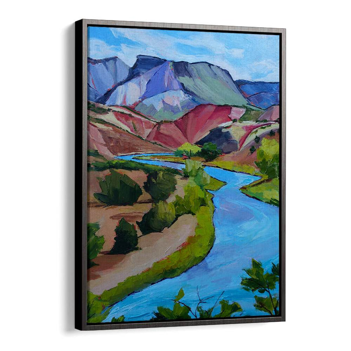 NEW MEXICO RIVER , LANDSCAPE PAINTINGS