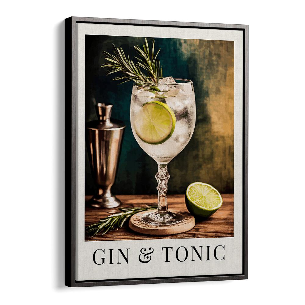 GIN A TONIC BY ANDREAS MAGNUSSON,  BAR POSTERS , BAR ART PRINTS