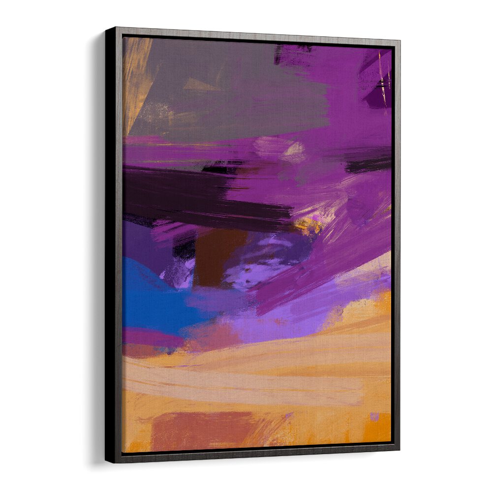 Vibrant colors in ABSTRACTION WITH DRAMATIC SKY II, ABSTRACT PAINTINGS create a captivating atmosphere for any space.
