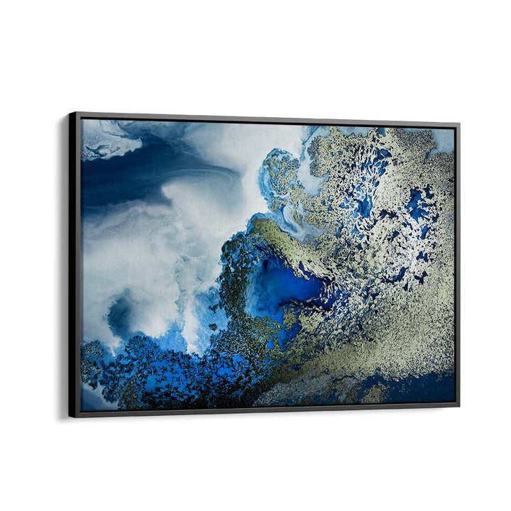 Vibrant BEACH HOUSE ART, ABSTRACT PAINTINGS featuring a stunning blend of colors for a coastal living space.
