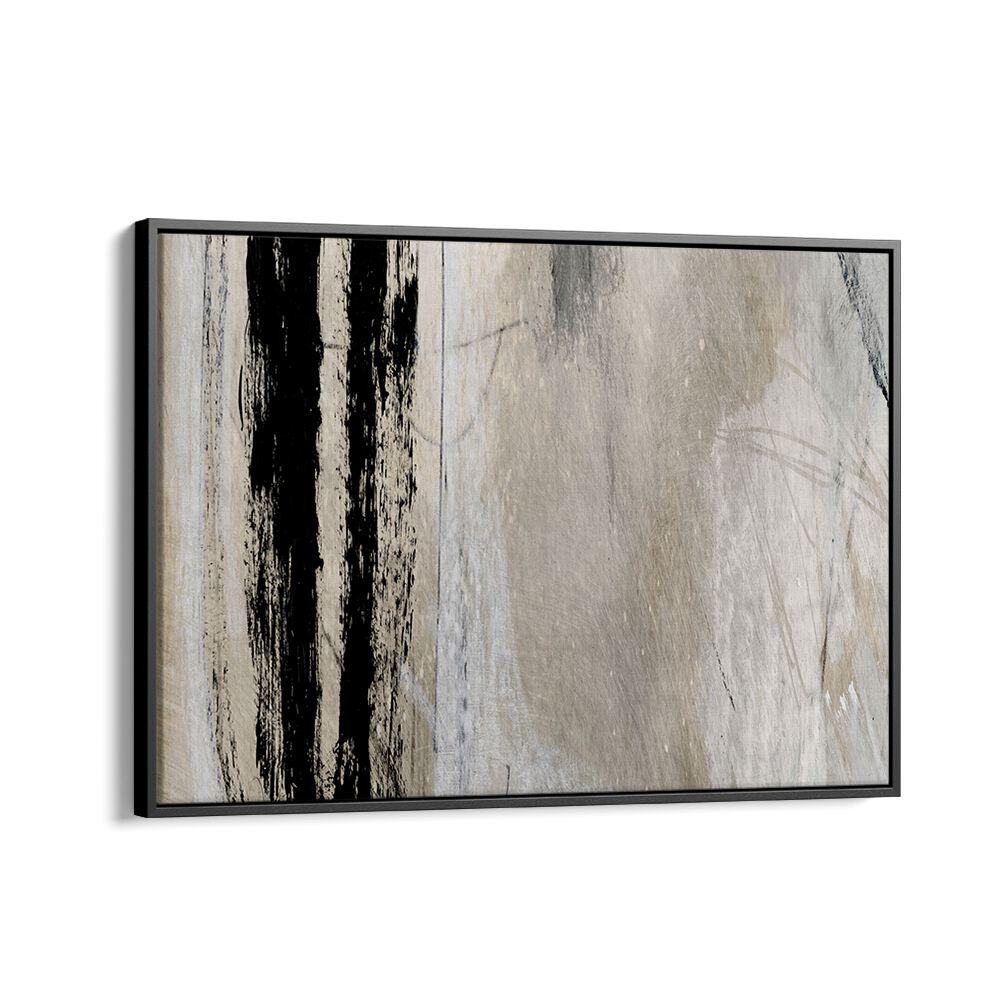 Sophisticated METHOD II, ABSTRACT PAINTINGS featuring striking black and gray textures, perfect for contemporary spaces.