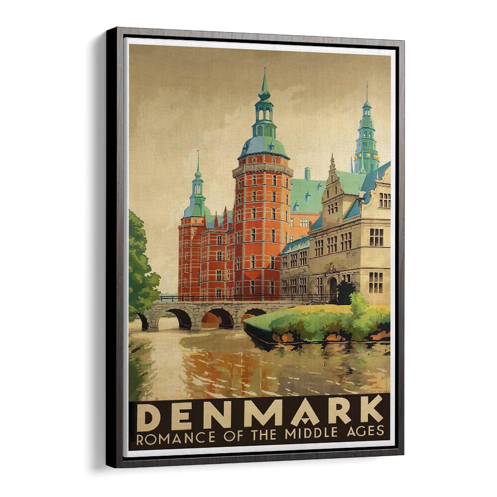 DENMARK I, VINTAGE TRAVEL POSTERS showcase Denmark's stunning landscapes, perfect for transforming your living space.