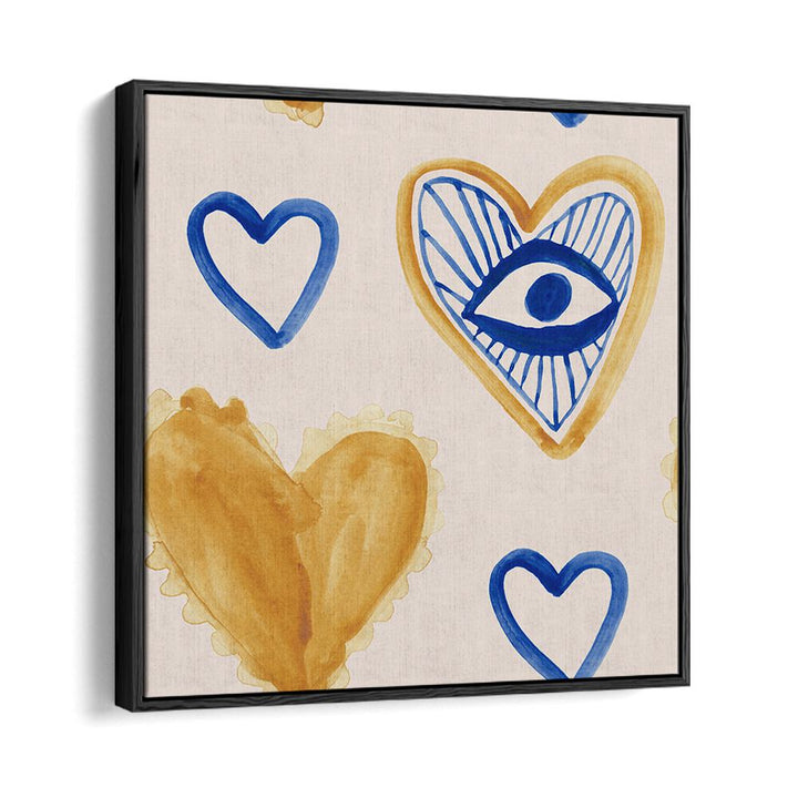 Stunning WATERCOLOUR TILE, SURREAL ART PRINTS showcasing artistic hearts, perfect for elevating any space.
