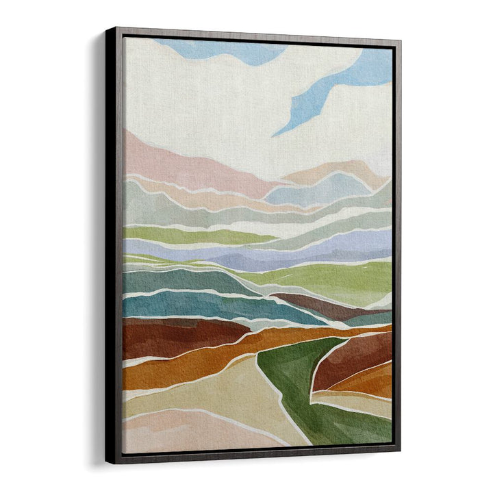 WARM AND COOL , LANDSCAPE PAINTINGS