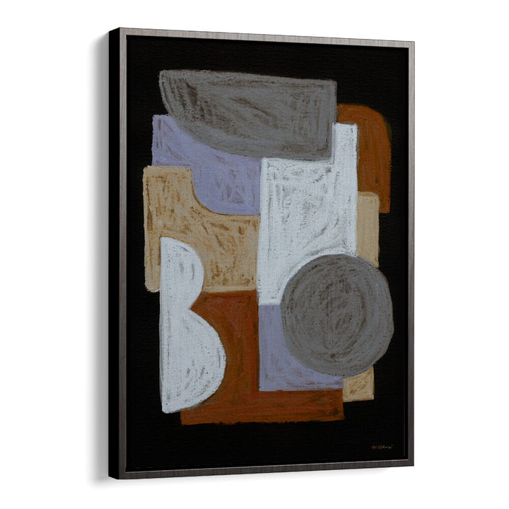 CHALKS AND SHAPES I , GEOMETRIC ART PRINTS
