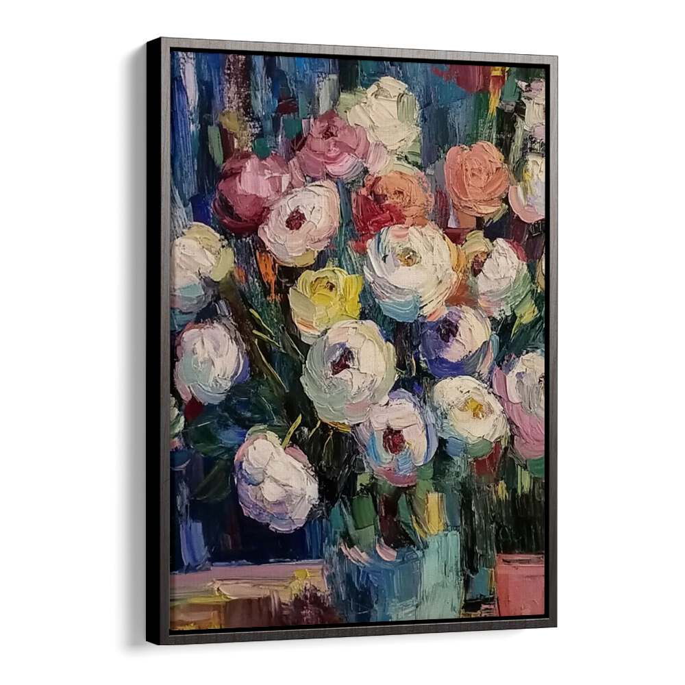 Vibrant FLOWER IN A VASE II art piece showcasing a stunning floral arrangement, perfect for any living space.