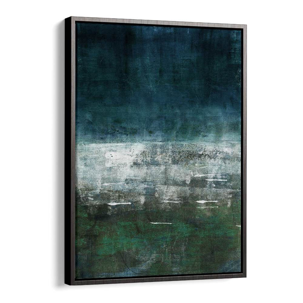 Captivating DEEP WATER, ABSTRACT PAINTINGS display vibrant ocean hues, perfect for any modern space.