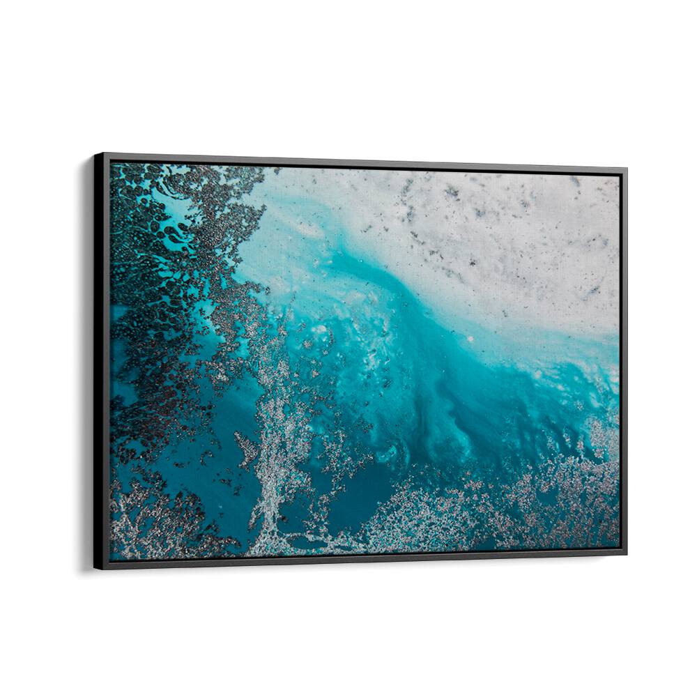 Vibrant TURQUOISE WATERS, ABSTRACT PAINTINGS bring serenity and modern elegance to your home or office decor.