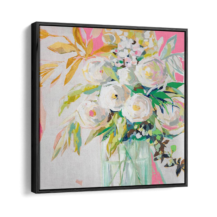 Colorful SPRINGTIME SOIREE FLORAL, FLORAL FLOWER PAINTINGS brighten your space with vibrant, abstract floral designs.
