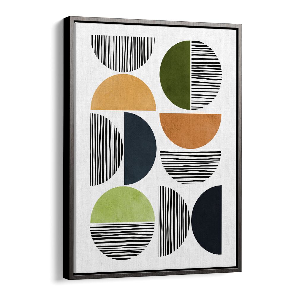 Modern LINES AND CIRCLES, GEOMETRIC ART PRINTS feature vibrant shapes and lines for a captivating decor piece.