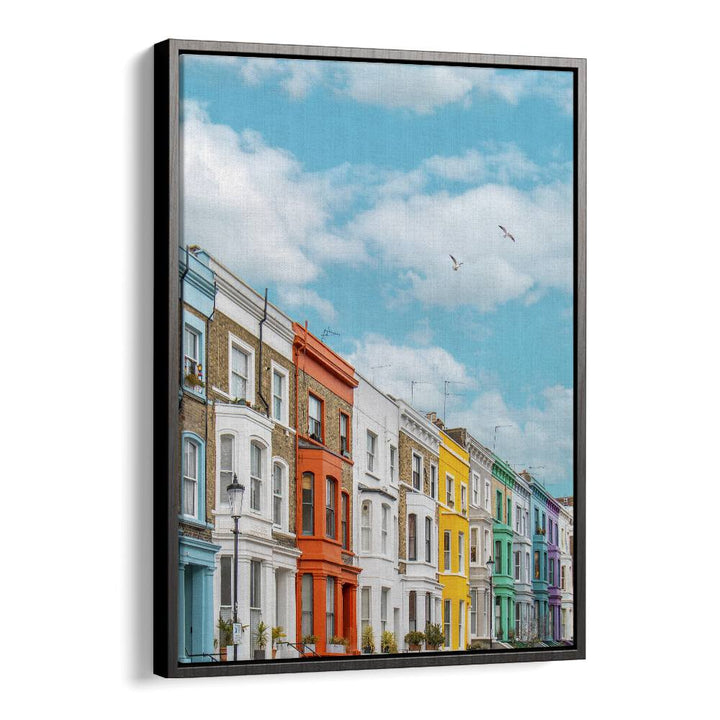 RAINBOW ROW , STREET PHOTOGRAPHY ART PRINTS